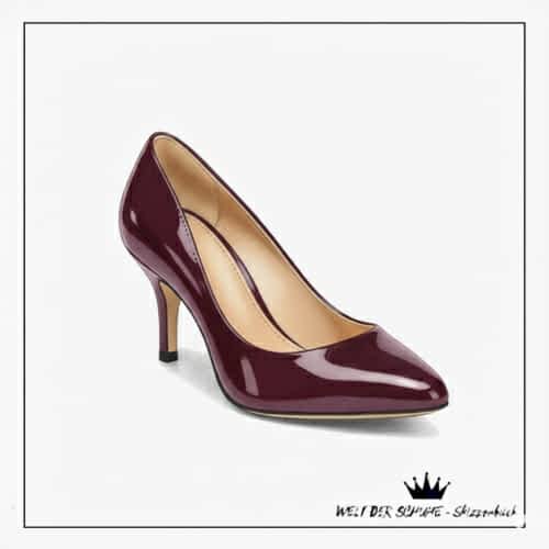 Exklusive COMMA Schuh-Skizze